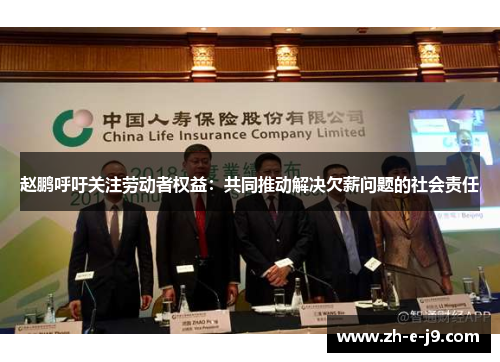 赵鹏呼吁关注劳动者权益：共同推动解决欠薪问题的社会责任